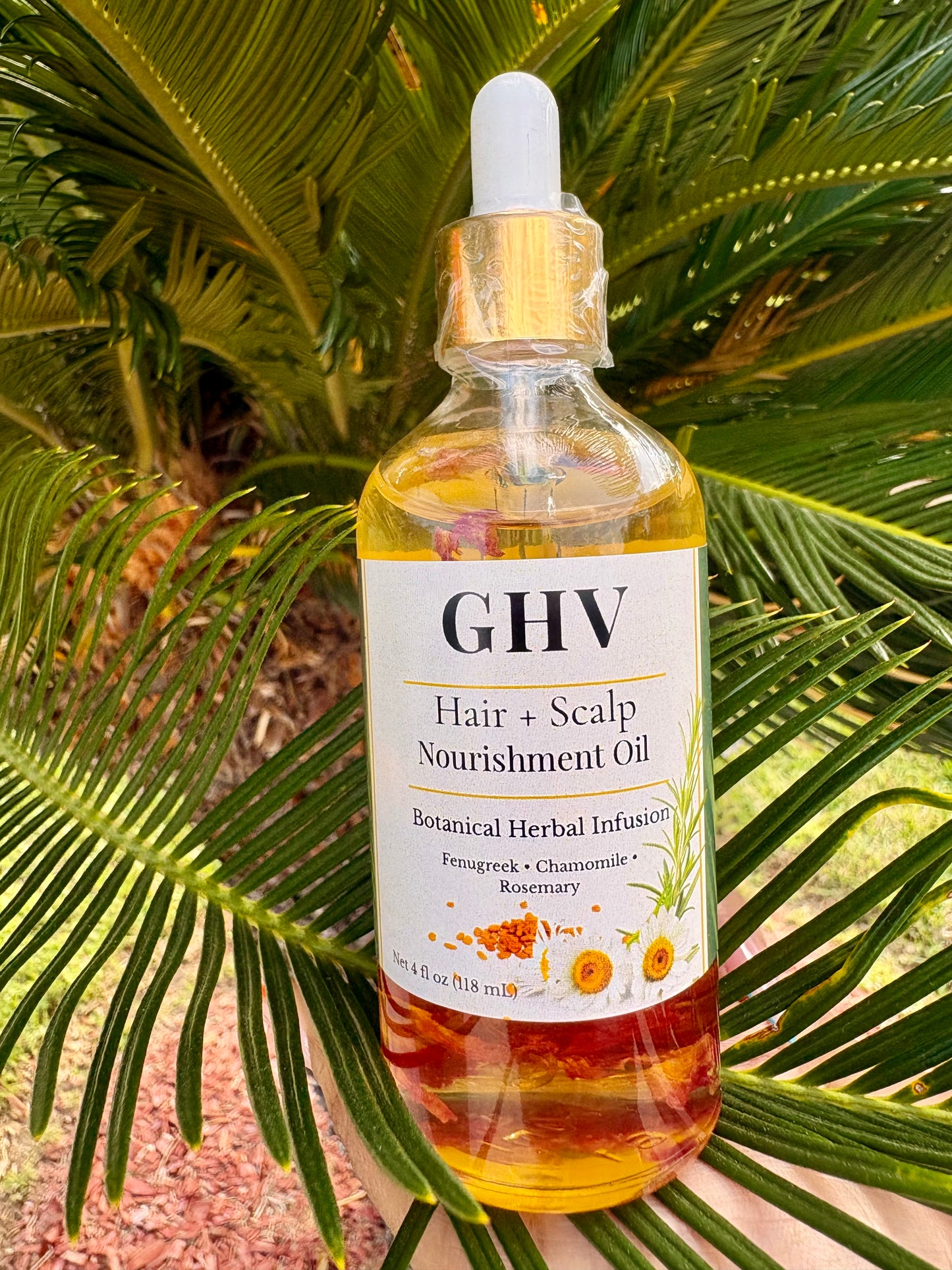 GHV Hair & Scalp Nourishment Oil- 4oz