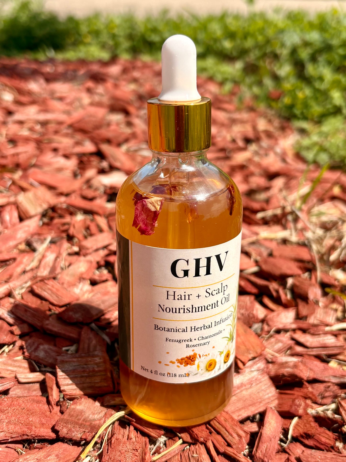 GHV Hair & Scalp Nourishment Oil- 4oz