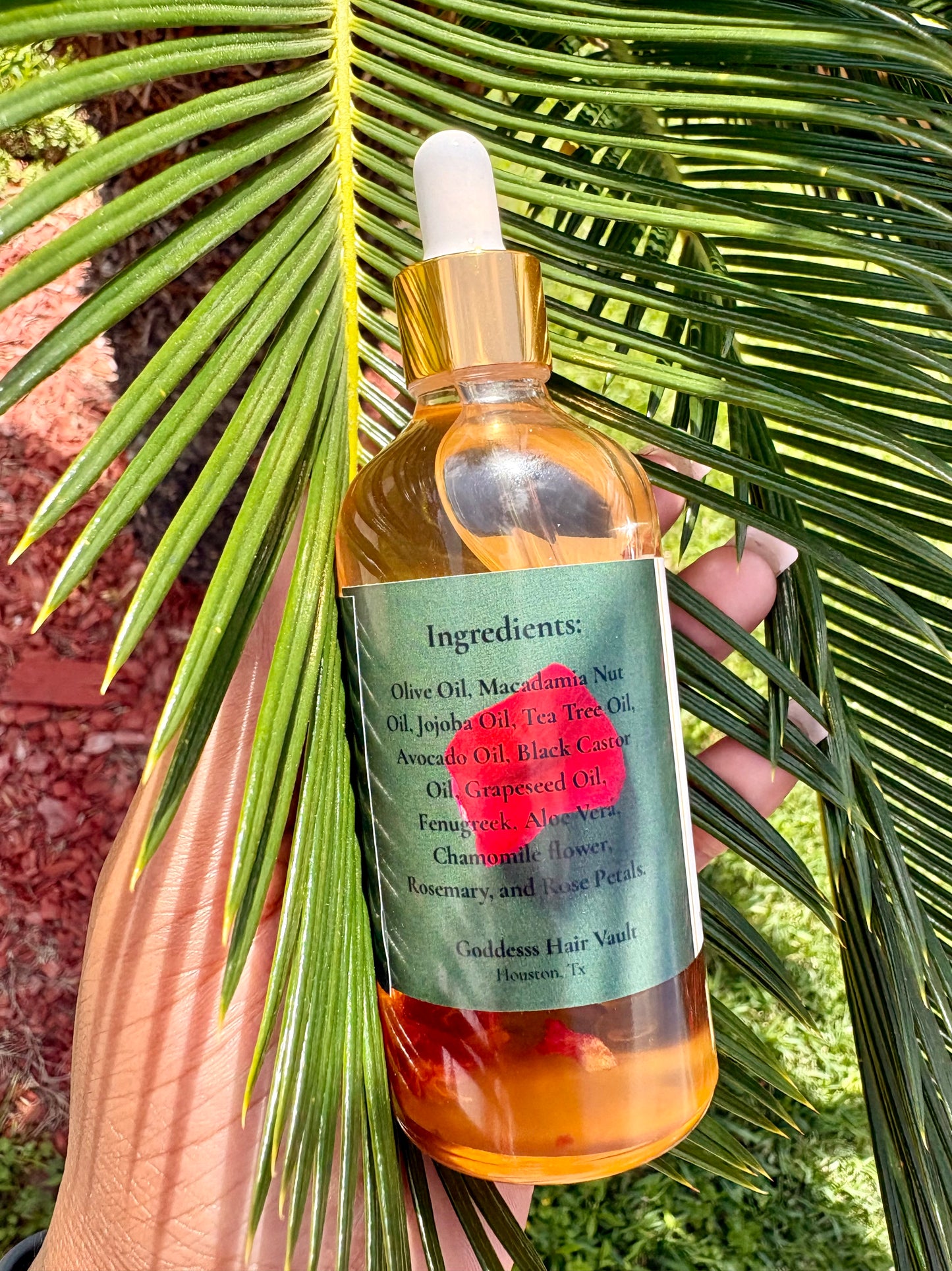 GHV Hair & Scalp Nourishment Oil- 4oz